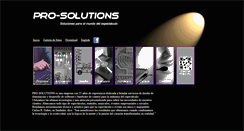 Desktop Screenshot of pro-solutions.com.ar
