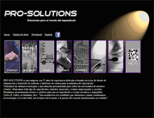Tablet Screenshot of pro-solutions.com.ar